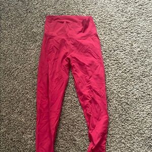 Red Echt Butt Scrunch Leggings
